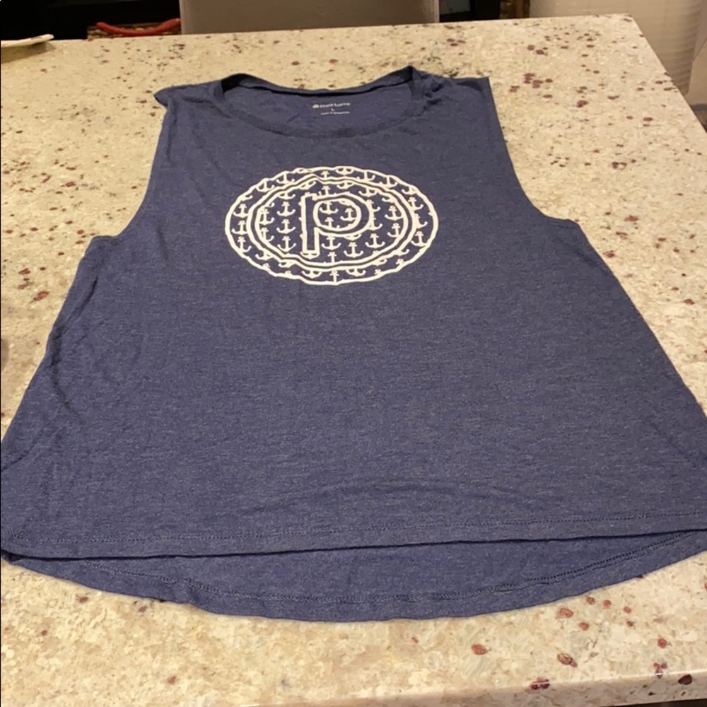 Pure Barre anchor muscle tank size L